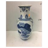 Blue and White Vase