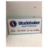 Studebaker Batteries Metal signApproximately