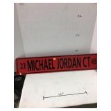 Michael Jordan Ct SignApproximately 30X6"