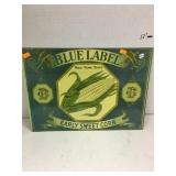 Blue Label Sweet Corn Metal SignApproximately