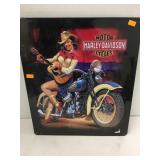 Harley Davidson Metal SignApproximately 13x15"