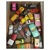 Flat of toy cars