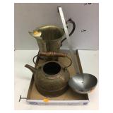 Qty 3 Crosby Silver Plate Pitcher, Revere Ware