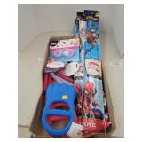 Lot of Kids Items/Kites/Sand Diggers/ Goggles Etc
