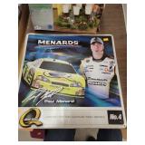 Metal Menards/Paul Menard Sign Approx 15 X 15