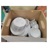 Lot of Platinum Wheat Fine China