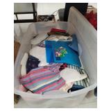 Large Tote of Material