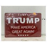 Approx. 6 x 12 Inch TRUMP Sign