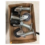 4 Ct. Wheels W/Breaks