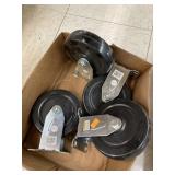 4 Ct. 5" Rigid Casters