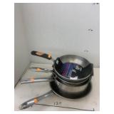 4 Ct. Stainless Steel Pots/Pans