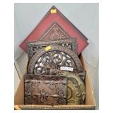 Lot of Metal/Wood & Mirrored Decor