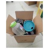 Box of Travel Cups W/ Lids