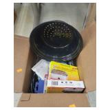 Misc Box Lot/ Roaster Liners Sun Glasses Etc