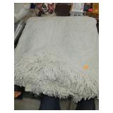 Cream Cored Beadspread Sz Unknown