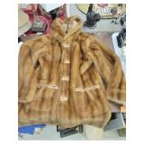 Fur/Faux Coat Sz Unknown
