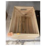 Wooden Crate 18L x 11W x 9D