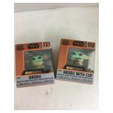 2 Cnt Baby Yoda Star Wars Funko Minis