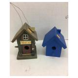 Qty 2 Small Birdhouses