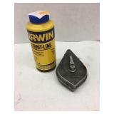 Strait-Line Chalk Line Reel and Marking Chalk