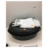 Stockpot, Cooking Utensils, and Kitchen Towels