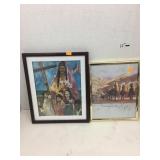 Qty 2 Framed PhotosApproximately 10x12 and 8x10