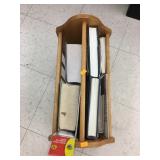 Magazine Rack with Books in It