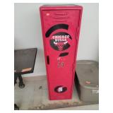 Chicago  Bulls Plastic Locker 14 x 14 x 49 Inches