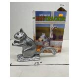 Nutty Squirrel Nut Cracker. Cast Aluminum. 5.75