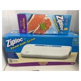 Ziploc. Vacuum Sealer System w/ 13 one Gallon