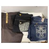 3pr Womens Slacks / Denim. Size 22