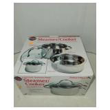 4 Qt Stainless Steel Steamer/Cooker
