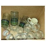 Lot of Glasses/Wine Glasses Etc