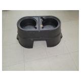 Raised Dog Water & Feeder