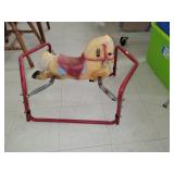 Wonder Horse Rawhide Spring Rocking Horse