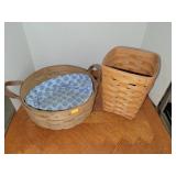 2 Cnt Longaberger Baskets