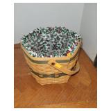 Oval Longaberger Basket W/ Inserts & Handle
