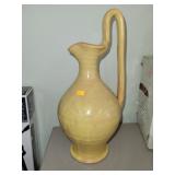 Pitcher W/ Handle Approx 17 Inches Tall