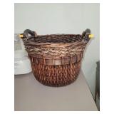 Basket W/ Handles 11 Inches Tall/ 15 Inche