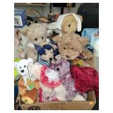 Flat of Stuffed Teddy Bears