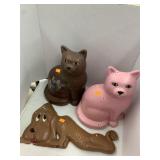 3 Ct. Cat/Dog Decor