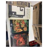 Classic Chinese furniture book, and 2 Russian