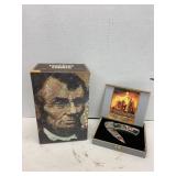 Avon President Lincoln after shave, and Lincoln