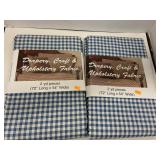 2 Drapery, craft, & upholstery fabric