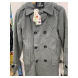 Mens Woolen Trench Coat Sz.XS