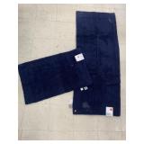 2 Ct. Reversible Bath Rugs (Just a little Dusty -