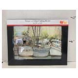 11.5 x 11.5 " Tempered Glass Cutting Board