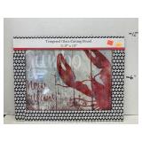 11.5 x 11.5 " Tempered Glass Cutting Board