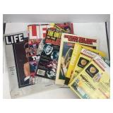 Life Magazines & Telephone Books