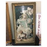 Good Morning Framed PictureApproximately 17x32